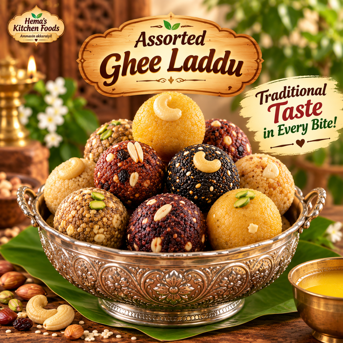 Assorted Laddu - 500g