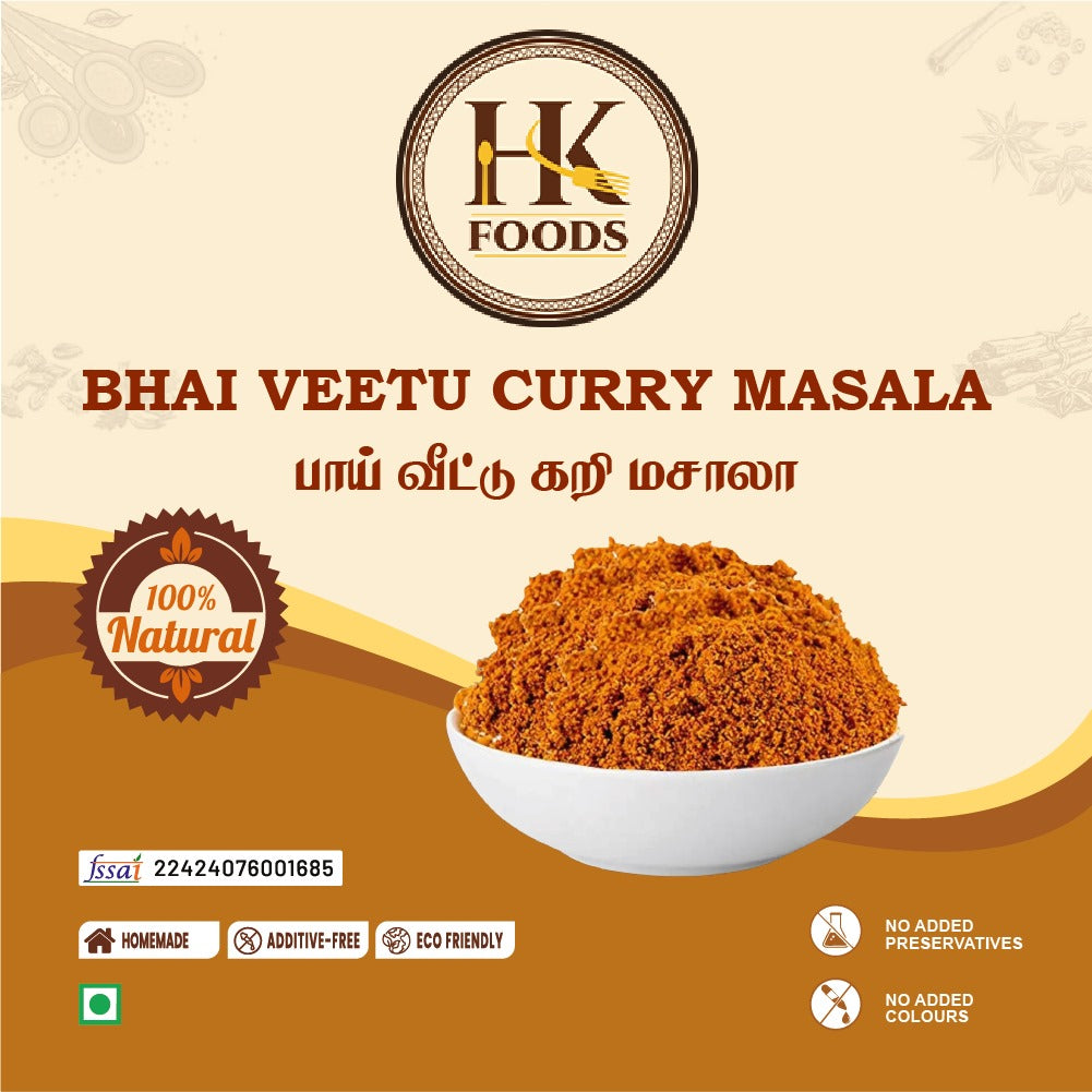 Bai Veetu Curry Masala – 100g