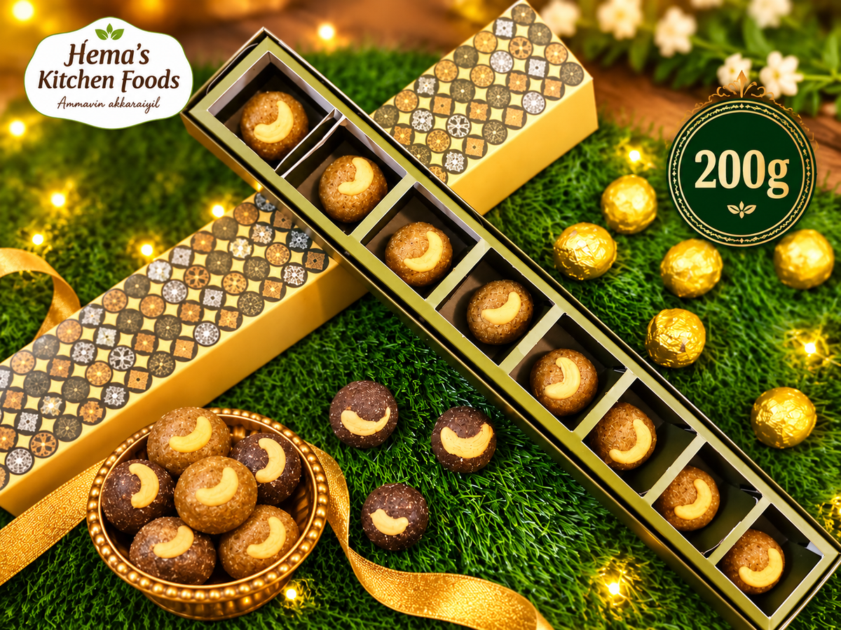 Ghee Laddu 200g (8 pieces box)