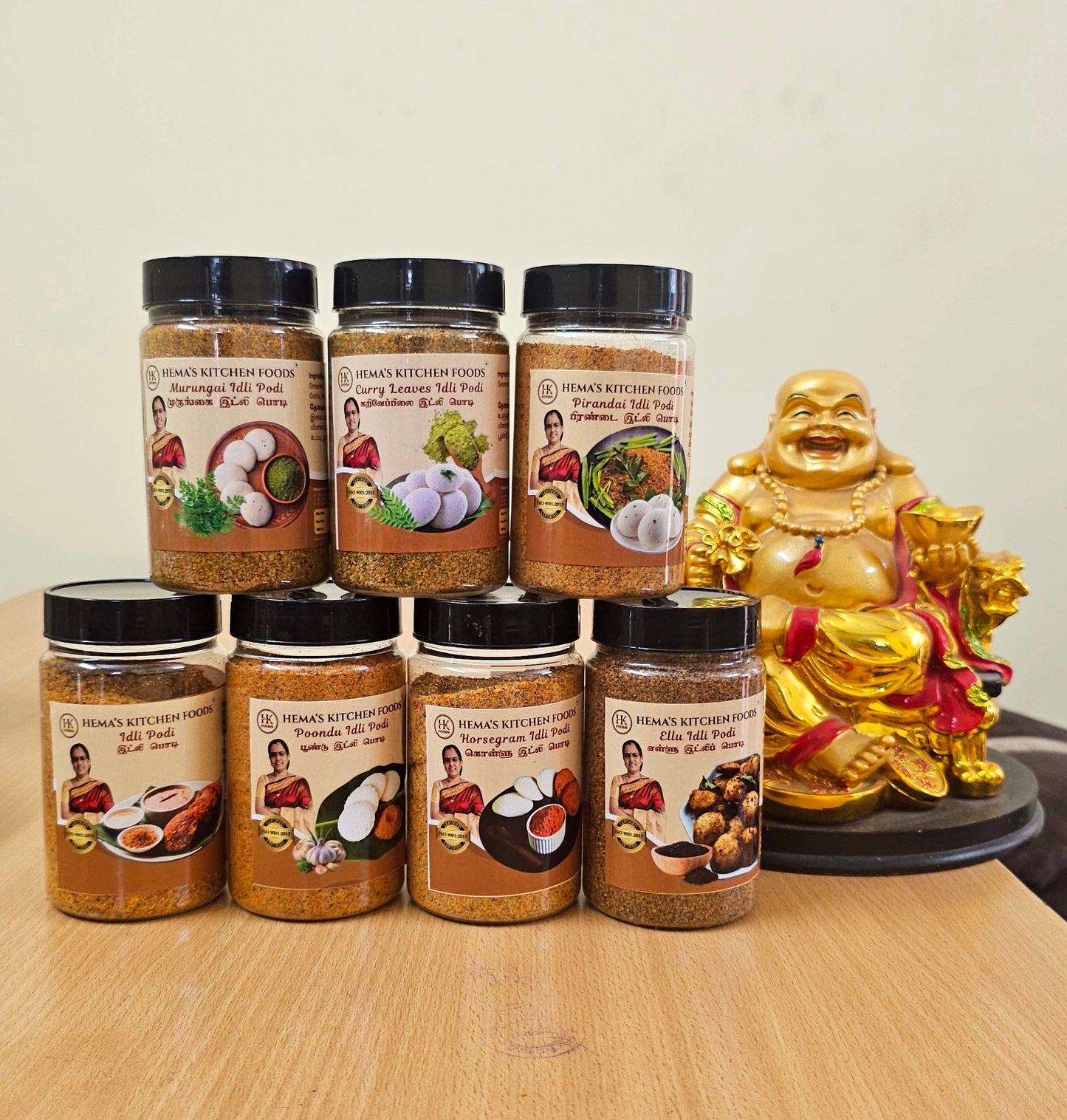 7 Days 7 Idli Podi (1.Idli Podi, 2. Kollu Idli Podi, 3.Ellu Idli Podi, 4.Pirandai Idli Podi, 5.Curry Leaves Idli Podi, 6. Murungai Idli Podi, 7.Poondu Idli Podi)