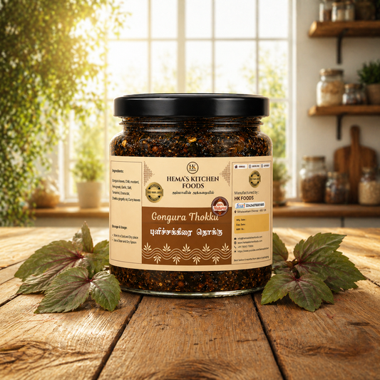 Pulicha Keerai Thooku / Gongura Thokku 250g