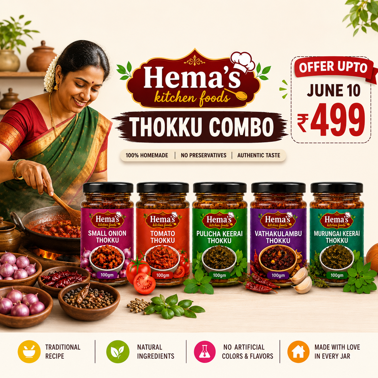 Thokku Combo