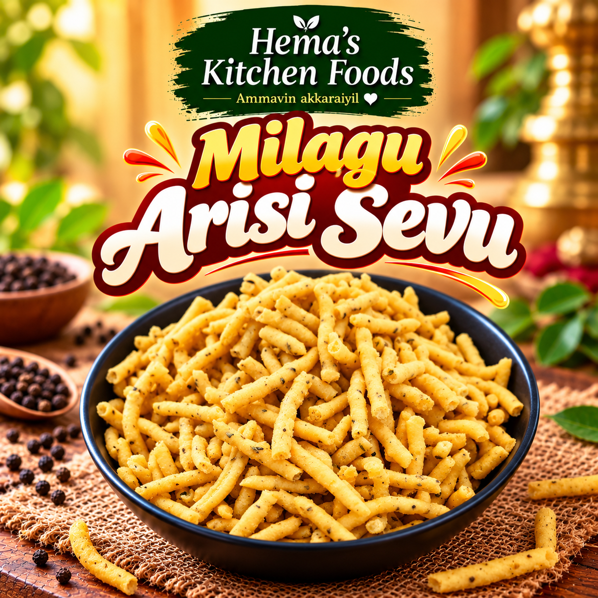 Milagu Arisi Sevu 250g