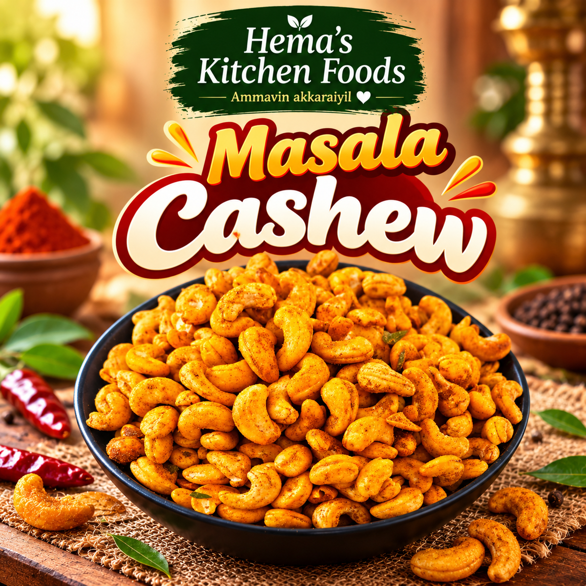Masala Cashew 100g